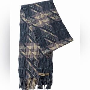 Burberry Blue Cashmere Scarf